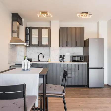 公寓 Sunny Ap & Parking 5min From The *